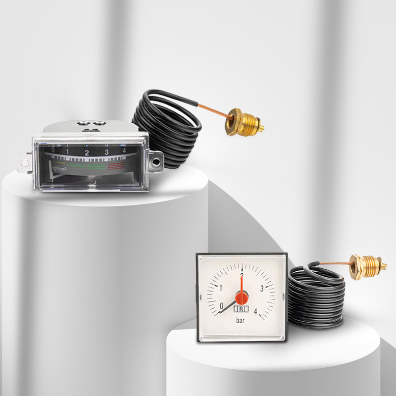 HVAC kare kılcal termometre