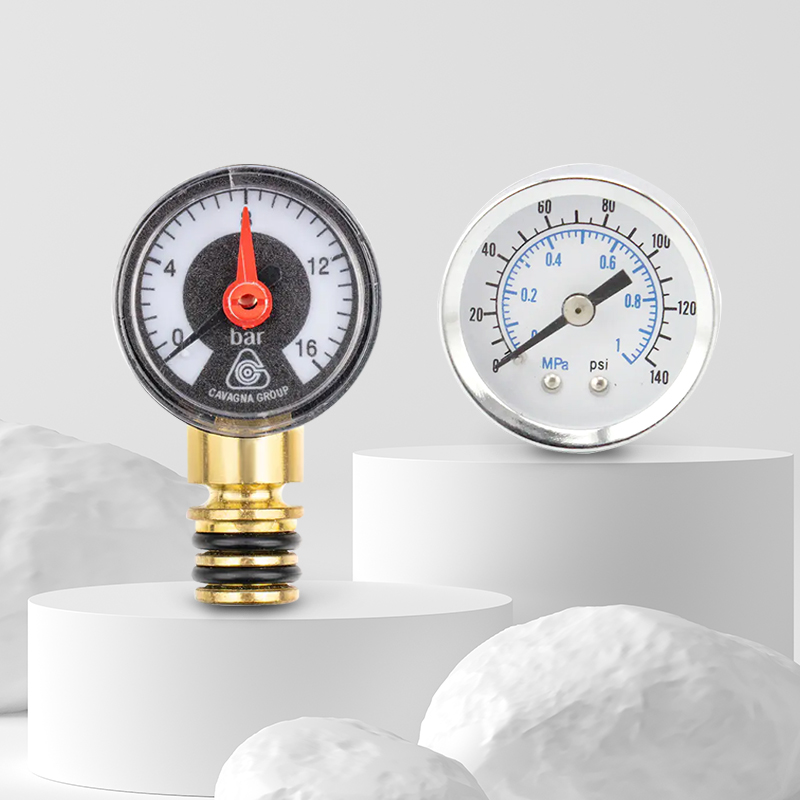 Su temizleyici basınç göstergesi