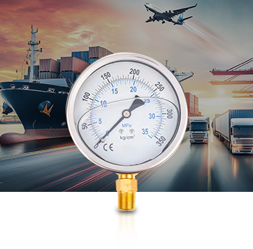 Deniz ve otomobil endüstrisi      Pressure Gauges