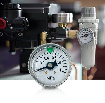 Mekanik ve pnömatik endüstri Pressure Gauges